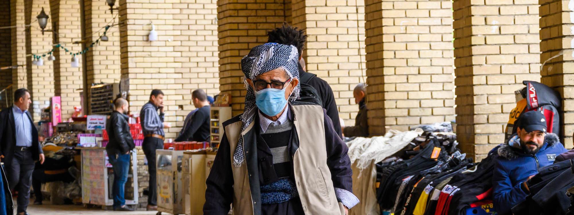 مفوضية حقوق الإنسان: لاحظنا عدم وجود التزام للمواطنين لمنع انتشار كورونا