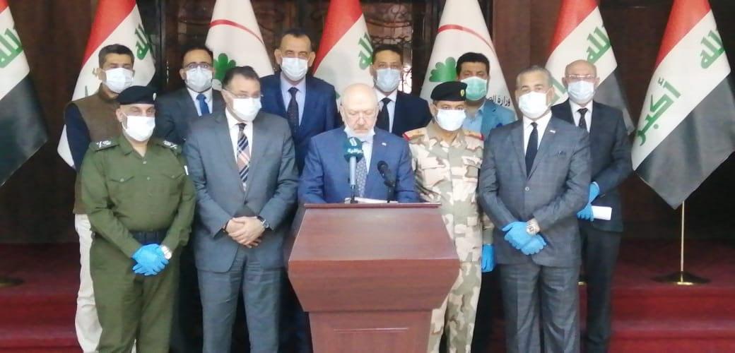 ١٩٣ اصابة مؤكدة بالفيروس في العراق.. خلية الازمة تناشد مراجع الدين والوجهاء للتدخل العاجل