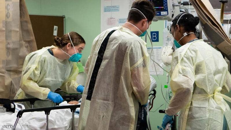 وفيات وإصابات كورونا بأميركا.. "قطار سريع" وأرقام كبيرة