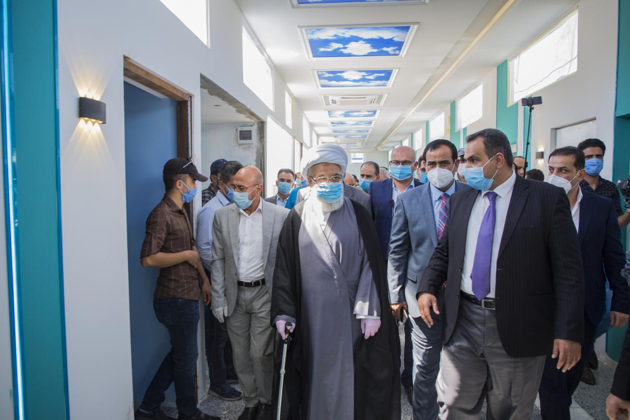 العتبة الحسينية تعلن الخميس المقبل موعد افتتاح مركز "الشفاء 2" في النجف (صور)