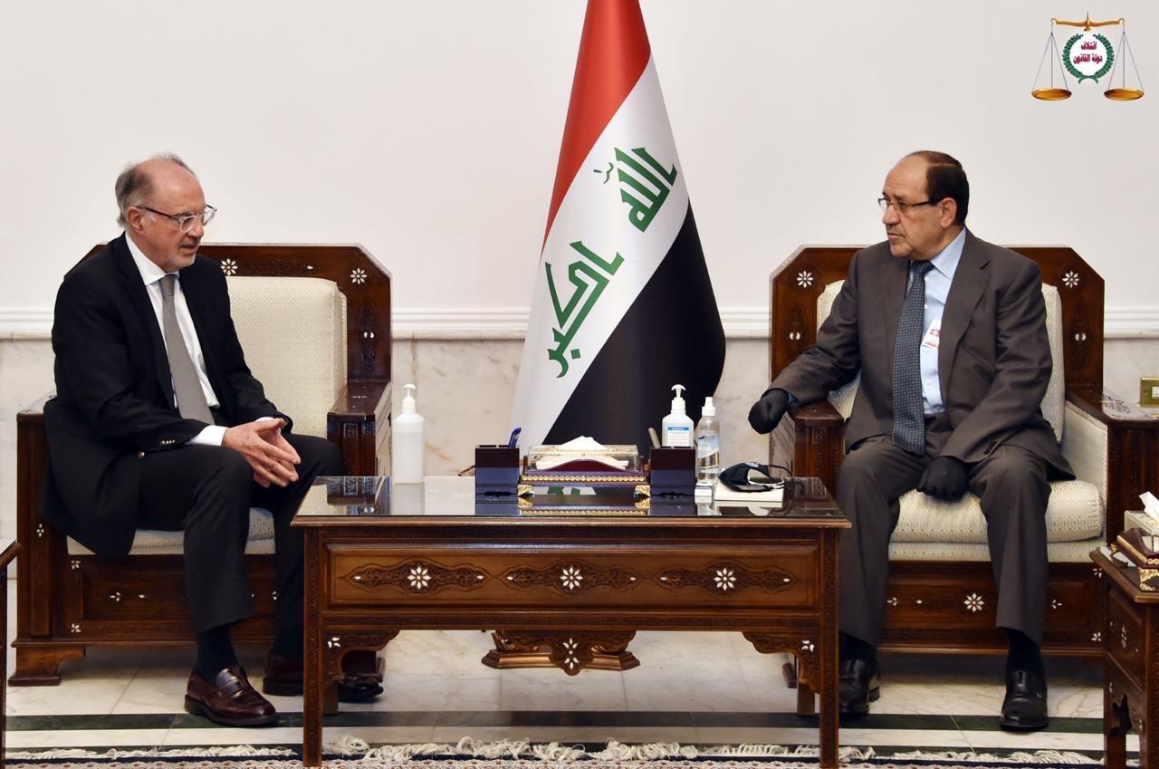 المالكي وعلاوي يبحثان واقع السياسة المالية للعراق