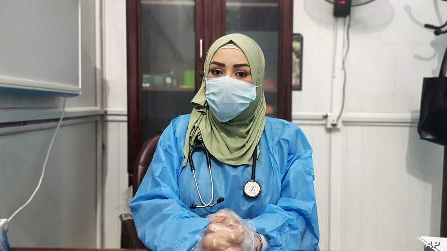 بالفيديو.. طبيبة عراقية تكذب ادعاءات قناة الحرة الامريكية