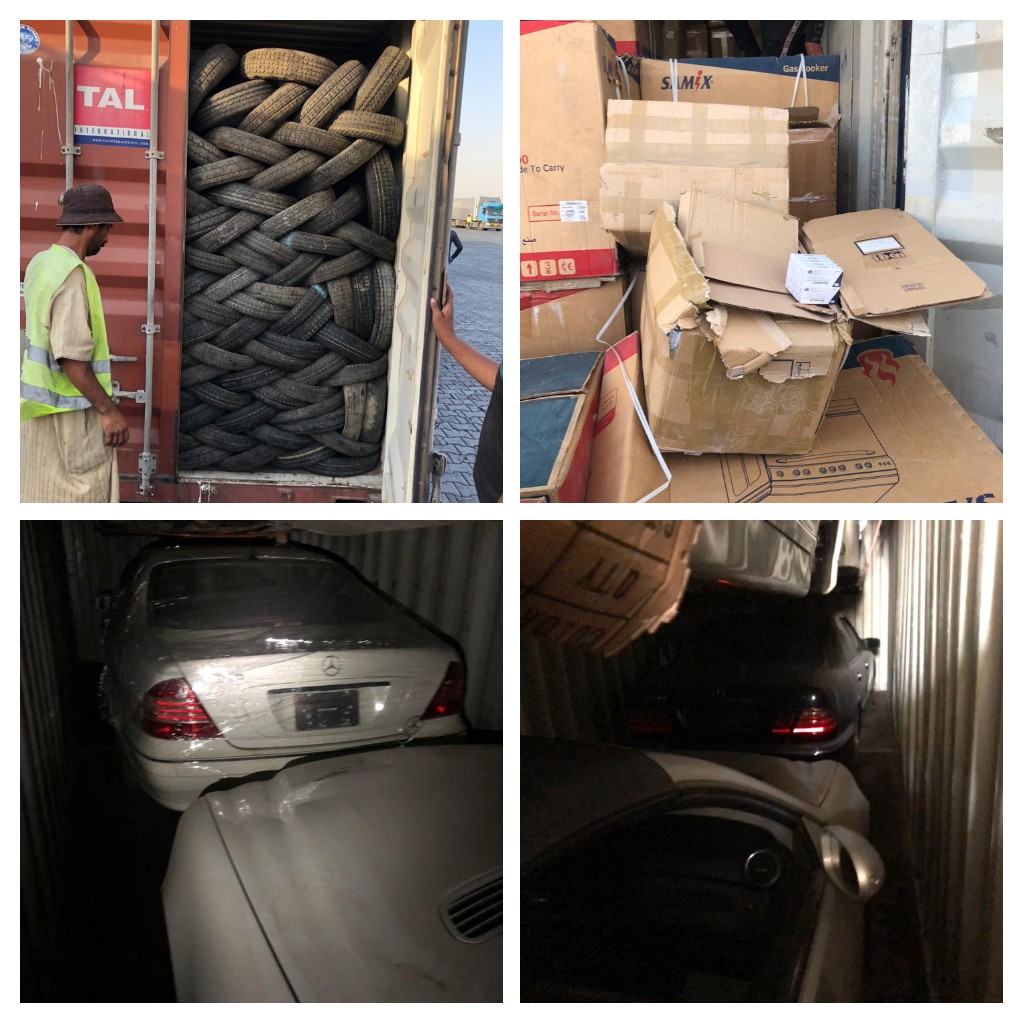 ضبط أدوية وعجلات مهربة بميناء ام قصر الشمالي في البصرة