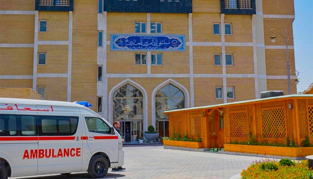 العتبة الحسينية تكفل بعلاج (7) حالات مرضية حرجة من بغداد والموصل ومحافظات اخرى
