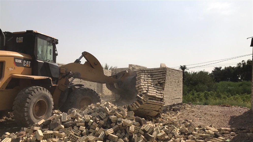 أمانة بغداد تعلن إزالة تجاوزات "جسيمة" جنوبي العاصمة