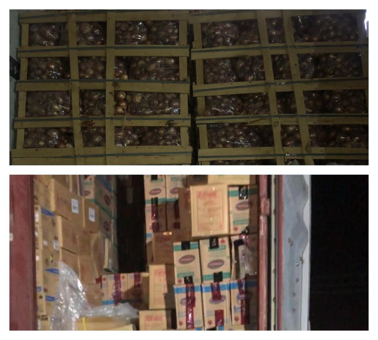 ضبط تهرب من دفع الرسوم الجمركية في منفذي أم قصر الجنوبي والقائم