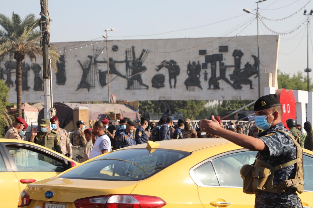 عملية امنية في ساحة التحرير والبتاوين لملاحقة مطلوبين