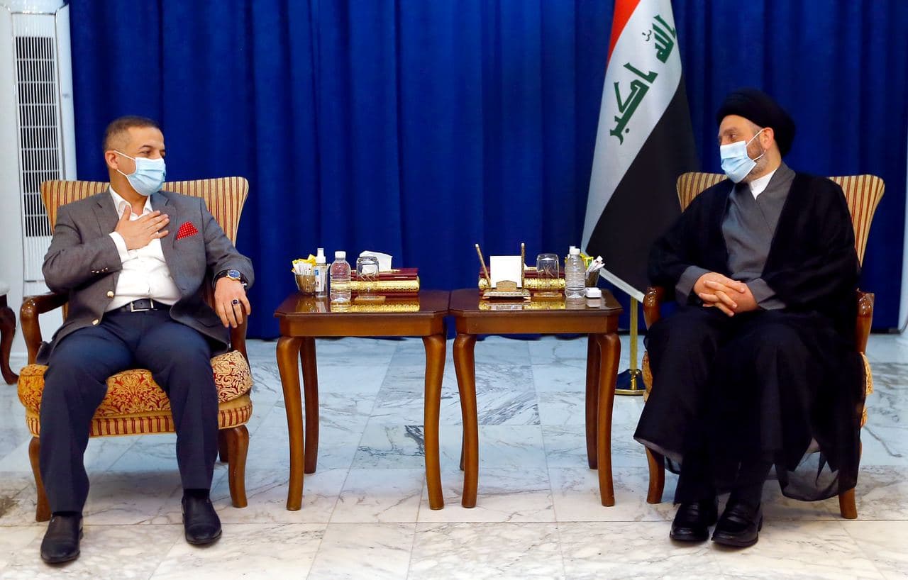الحكيم يبحث مع تحالف القوى إجراء الانتخابات المبكرة وتعديل قانون المحكمة الاتحادية