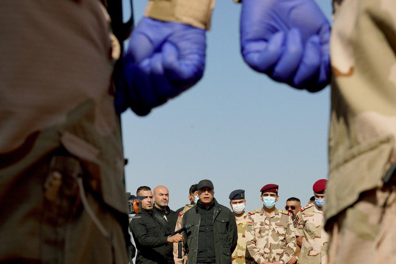 الكاظمي من الفلوجة: الأصدقاء ساعدونا بهزيمة داعش لكن النصر عراقي