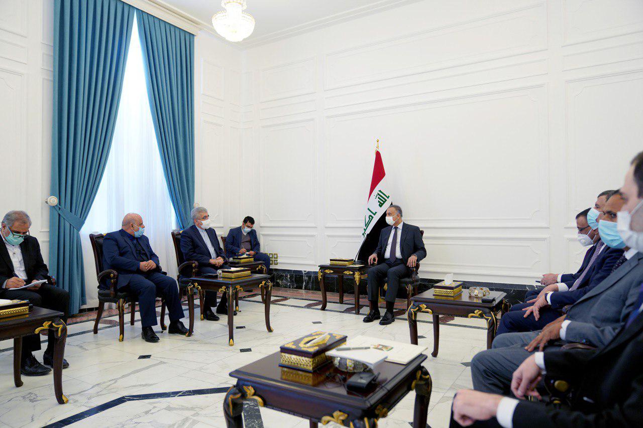 مسؤول ايراني للكاظمي: ندعم جهود العراق في مواجهة السلاح المنفلت