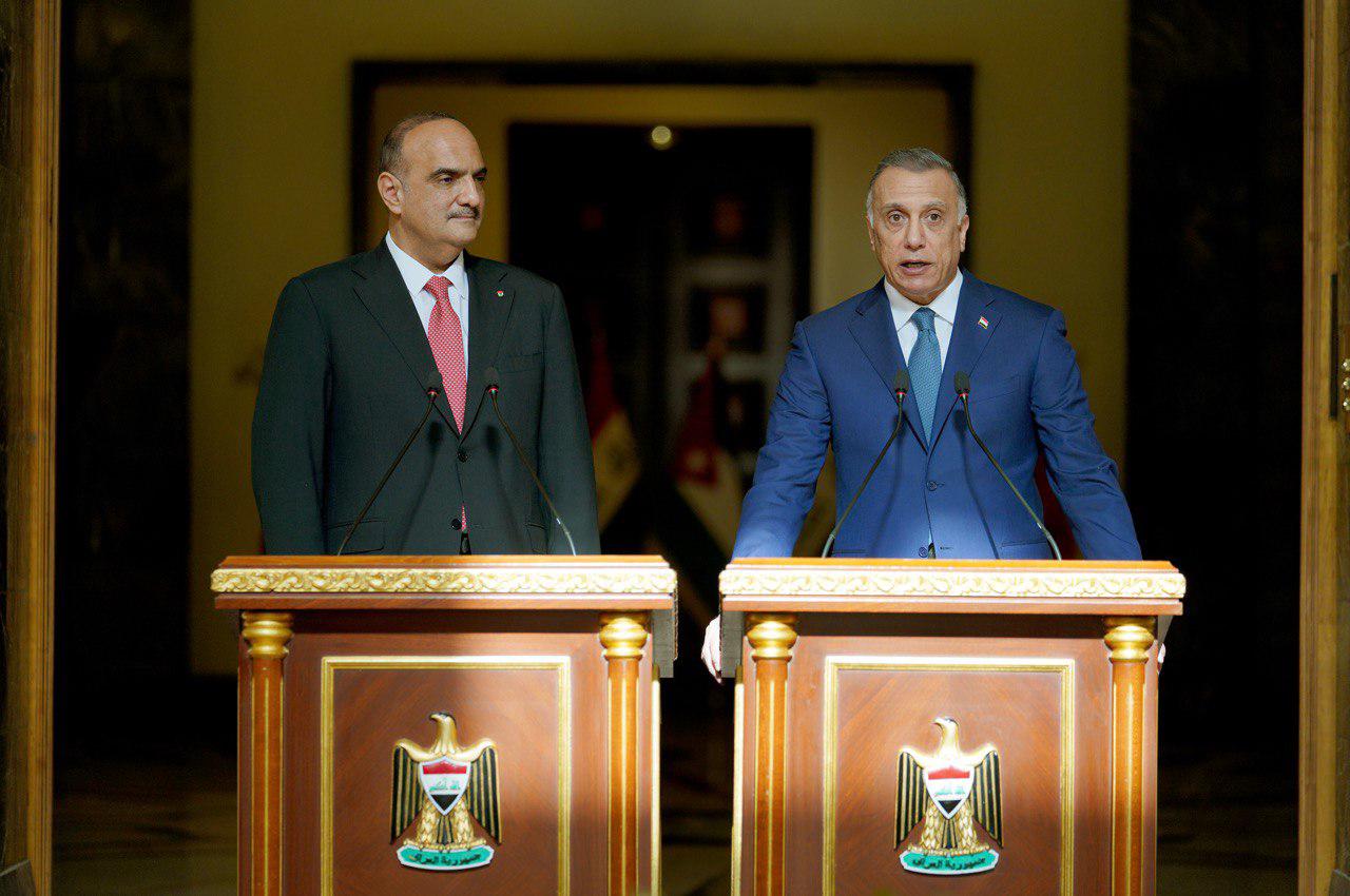 البيان المشترك لرئيس الوزراء العراقي ونظيره الأردني