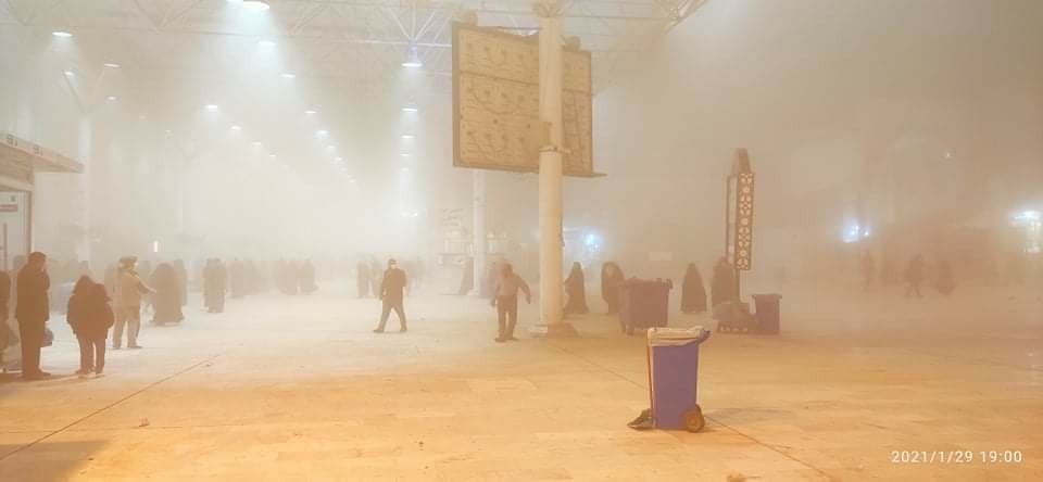 عاصفة ترابية تودي بحياة طفلة في النجف