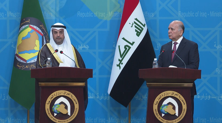 الحجرف: الربط الكهربائي بين العراق والخليج أحد الملفات التي ناقشناها اليوم (فيديو)