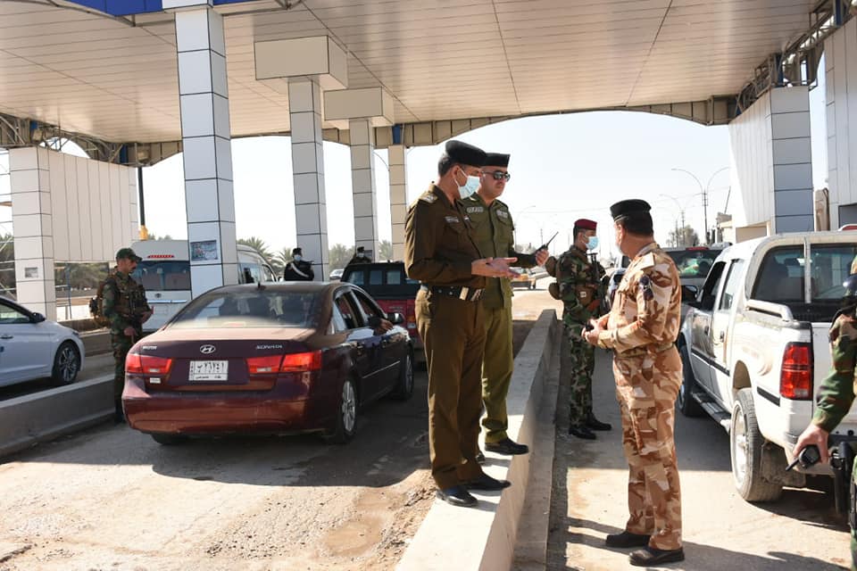 قرار اغلاق مداخل كربلاء امام الوافدين يدخل حيز التنفيذ