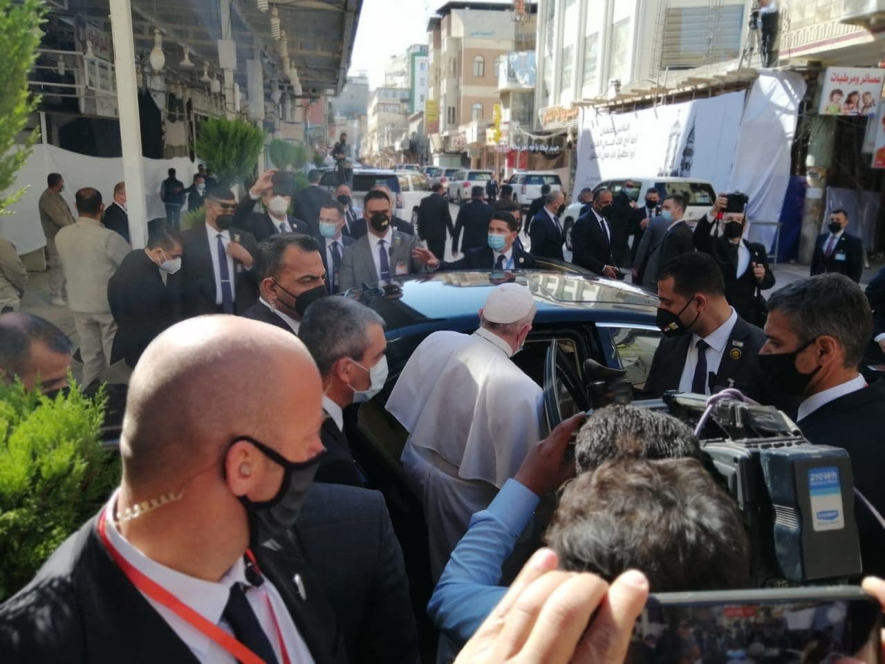 بث مباشر | البابا يلتقي المرجع السيستاني