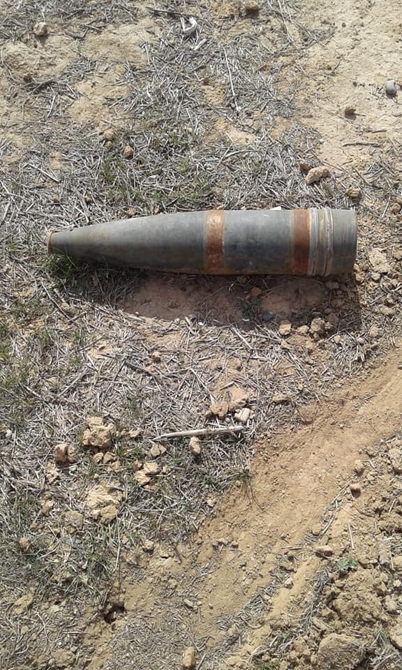 الاستخبارات العسكرية تضبط صواريخ وقذائف غربي نينوى (صور)