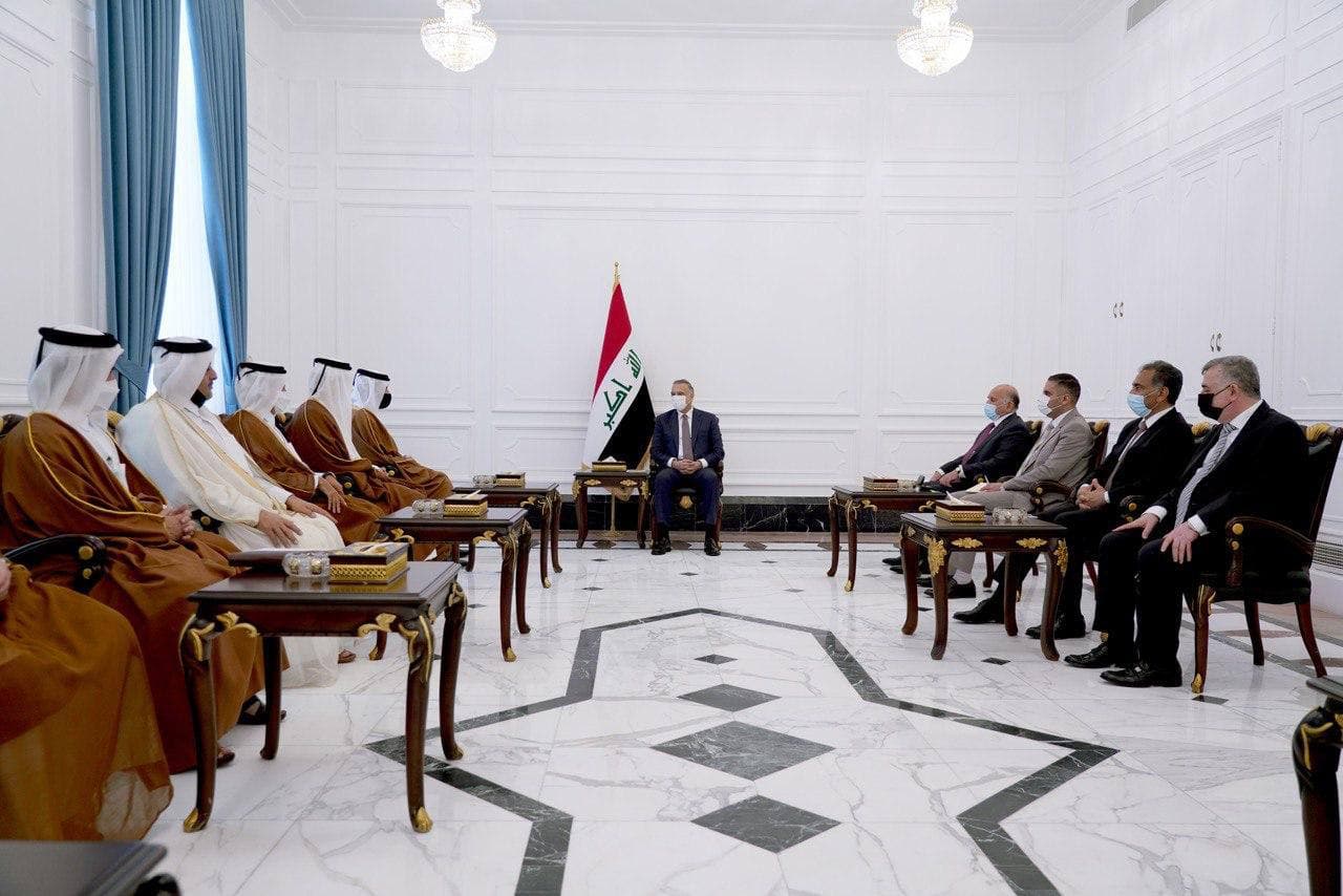 وزير الخارجية القطري يوجه دعوة إلى الكاظمي لزيارة قطر (فيديو)
