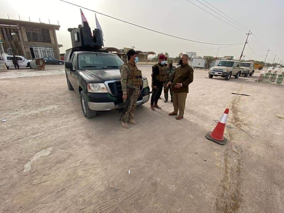 المباشرة بتنفيذ الخطة الأمنية الخاصة بتأمين زيارة النصف من شعبان