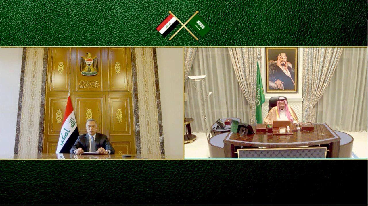 الملك السعودي يوجه دعوة للكاظمي لزيارة الرياض