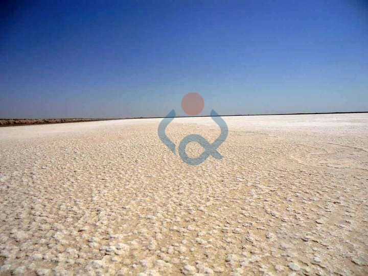 لاول مرة في التاريخ الحديث.. جفاف في بحيرة ساوة بسبب الاهمال الحكومي (صور)