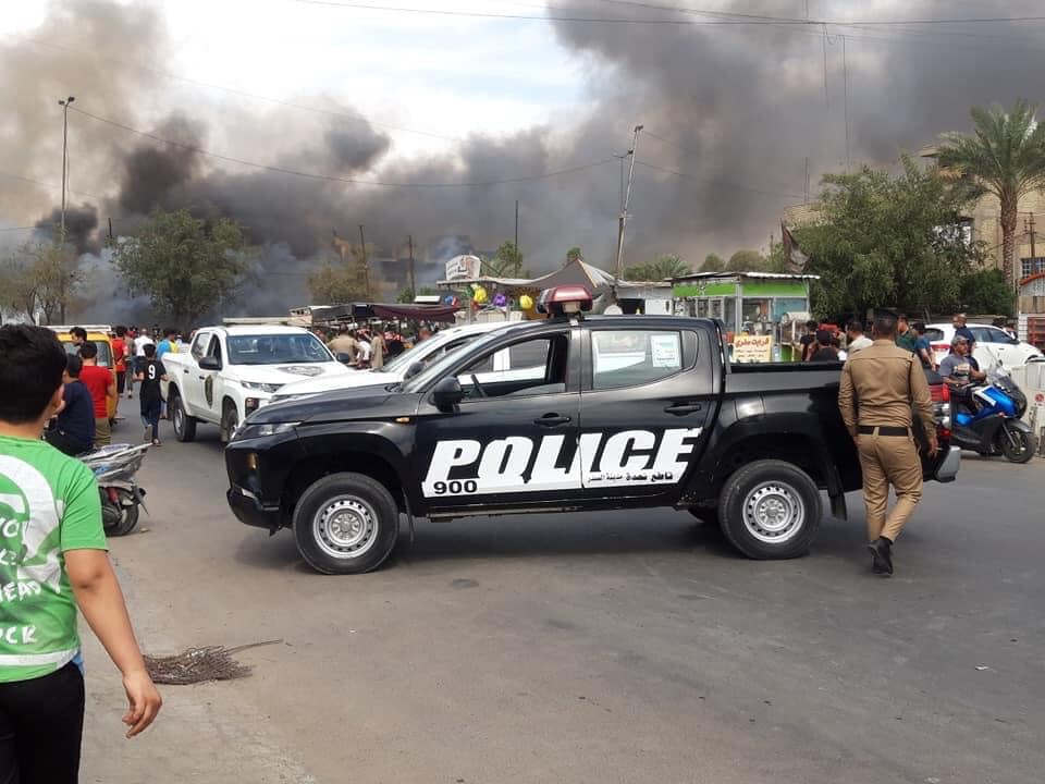 جرحى بانفجار في مدينة الصدر ببغداد