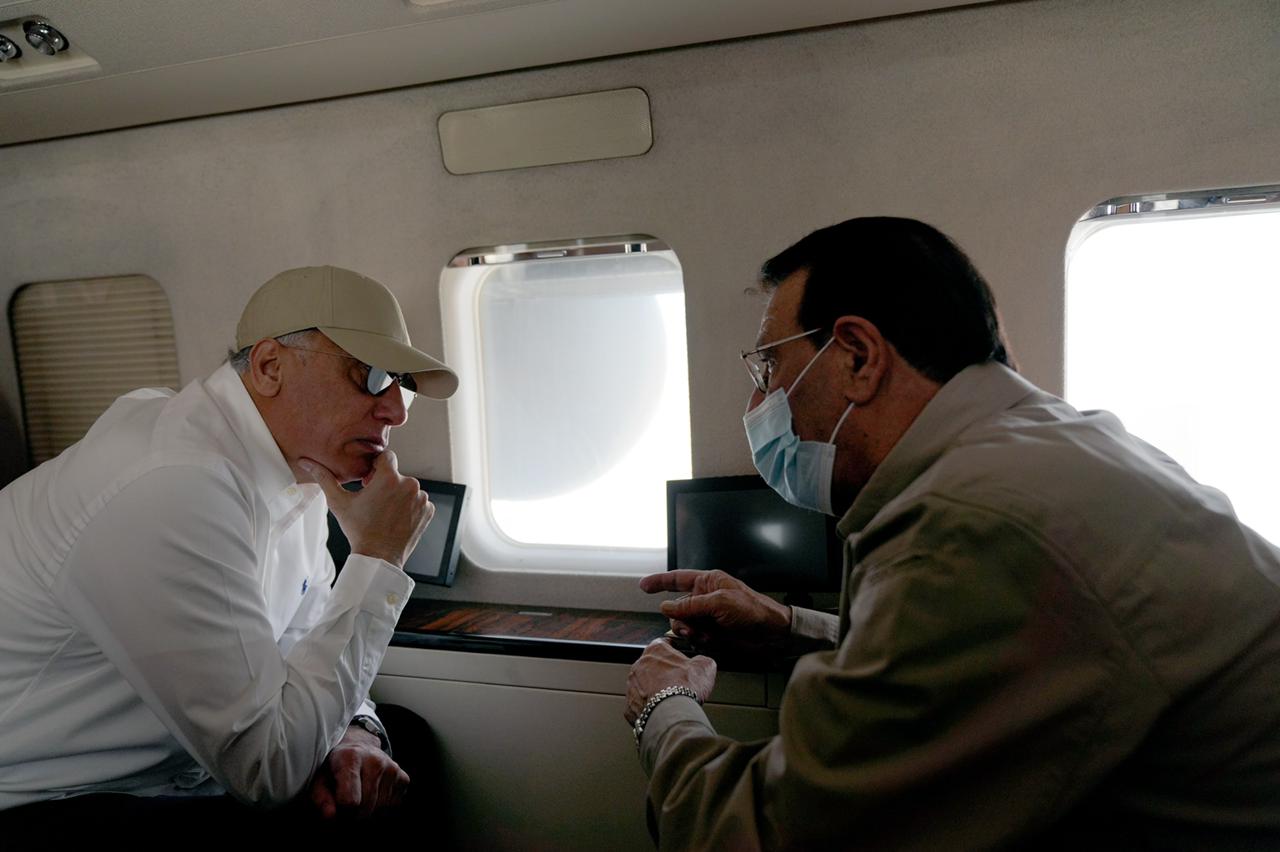 الكاظمي يصل الى محافظة واسط