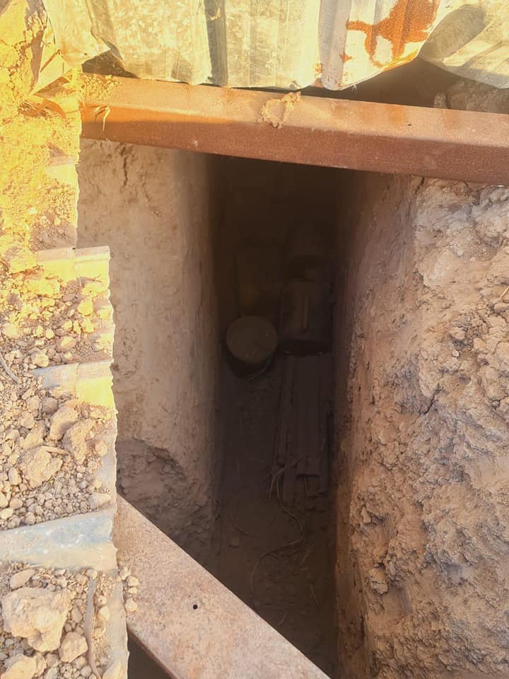 الاستخبارات العسكرية تداهم نفقا للدواعش وتضبط عبوات بداخلة في نينوى