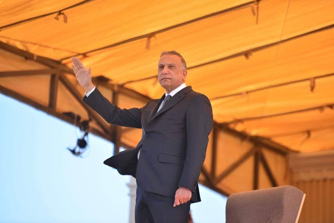 الكاظمي: عملنا تحت راية العراق وحماية أرضه وشعبه واجب علينا