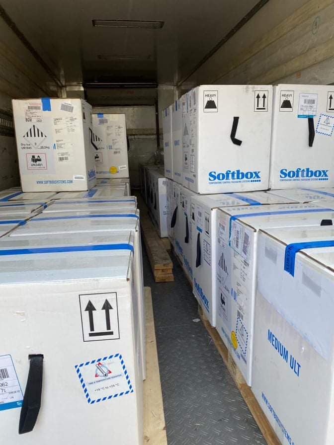 العراق يتسلم شحنات جديدة من لقاح "فايزر"