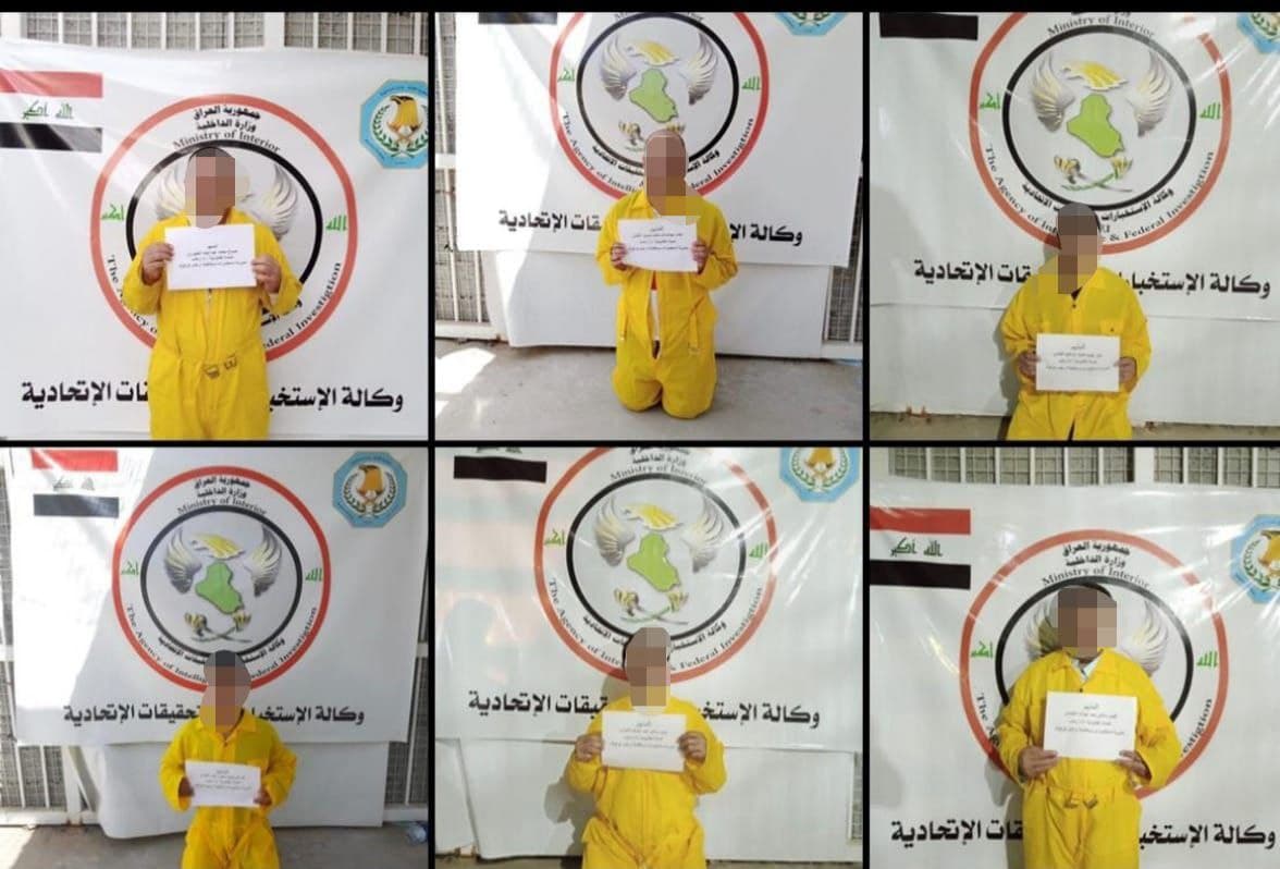 كركوك.. القبض على 6 ارهابيين بينهم انتحاري سابق