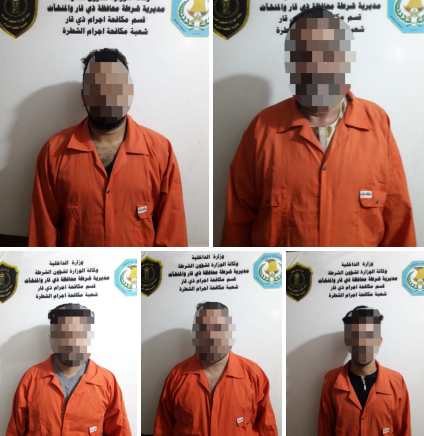 بعمليتين منفصلتين.. القبض على عدد من متهمين بقضايا مختلفة في ذي قار