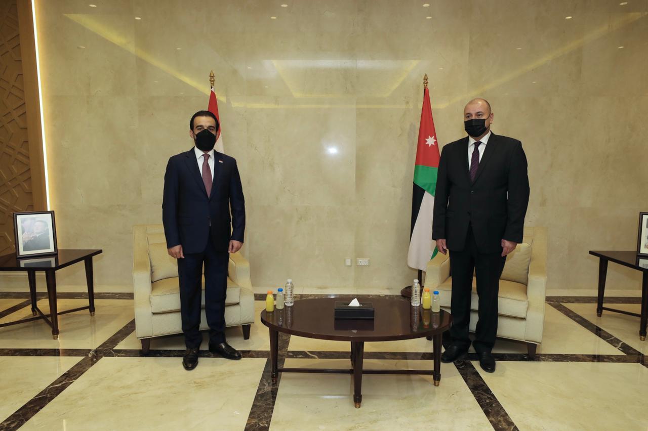 بالفيديو.. الحلبوسي يصل إلى عمّان