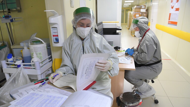 روسيا.. 22320 إصابة و793 حالة وفاة بكورونا