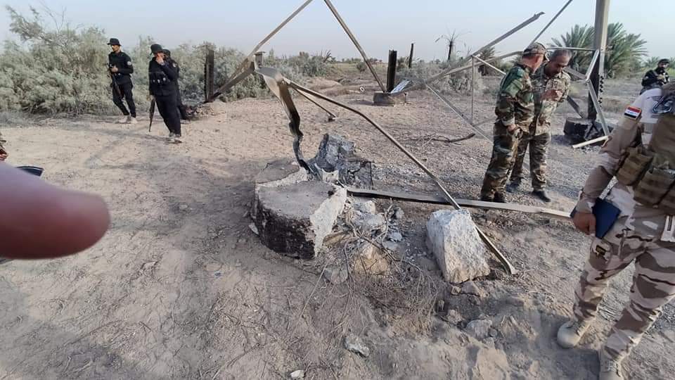 تفجير خطوط كهرباء تجهز مشروع ماء الكرخ في بغداد بالطاقة