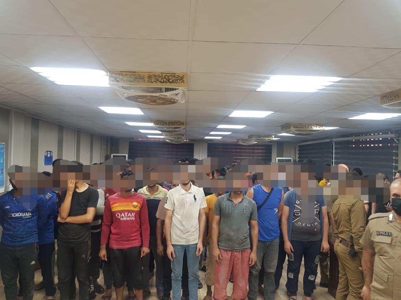 الاقامة تقبض على 105 اجانب مخالفين لشروطها