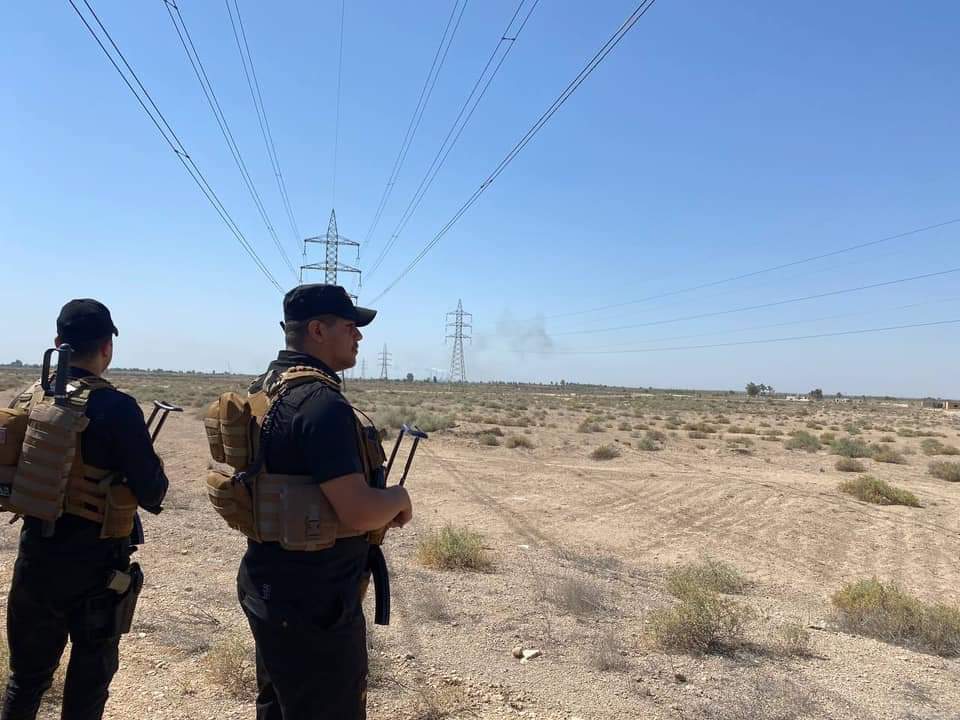 كمين يطيح بثلاثة دواعش نفذوا هجمات على ابراج نقل الطاقة في ديالى