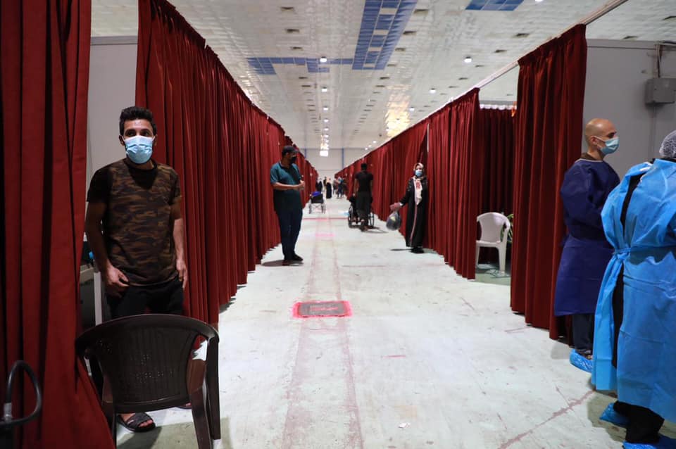 الموقف الوبائي لفيروس كورونا بالعراق في يوم عاشوراء