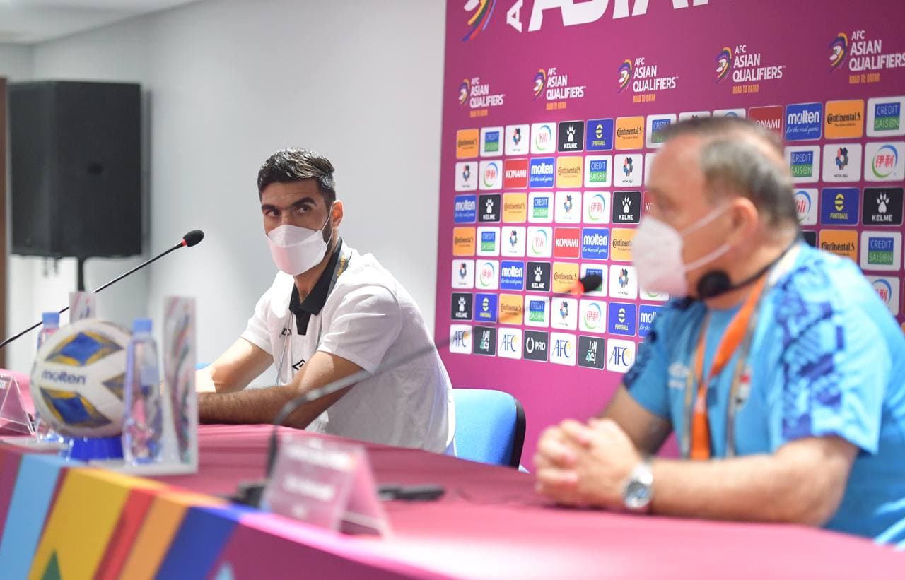 أحمد إبراهيم: مباراة إيران ستكون قوية ونطمح لتحقيق نتيجة ايجابية