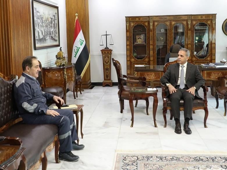 زيدان يبحث مع وزير الكهرباء الإجراءات القضائية بجرائم تفجير ابراج الطاقة