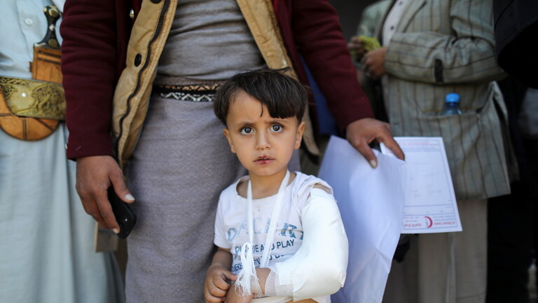 يونيسف: 4 أطفال يقتلون أو يشوهون يوميا في اليمن منذ 2015