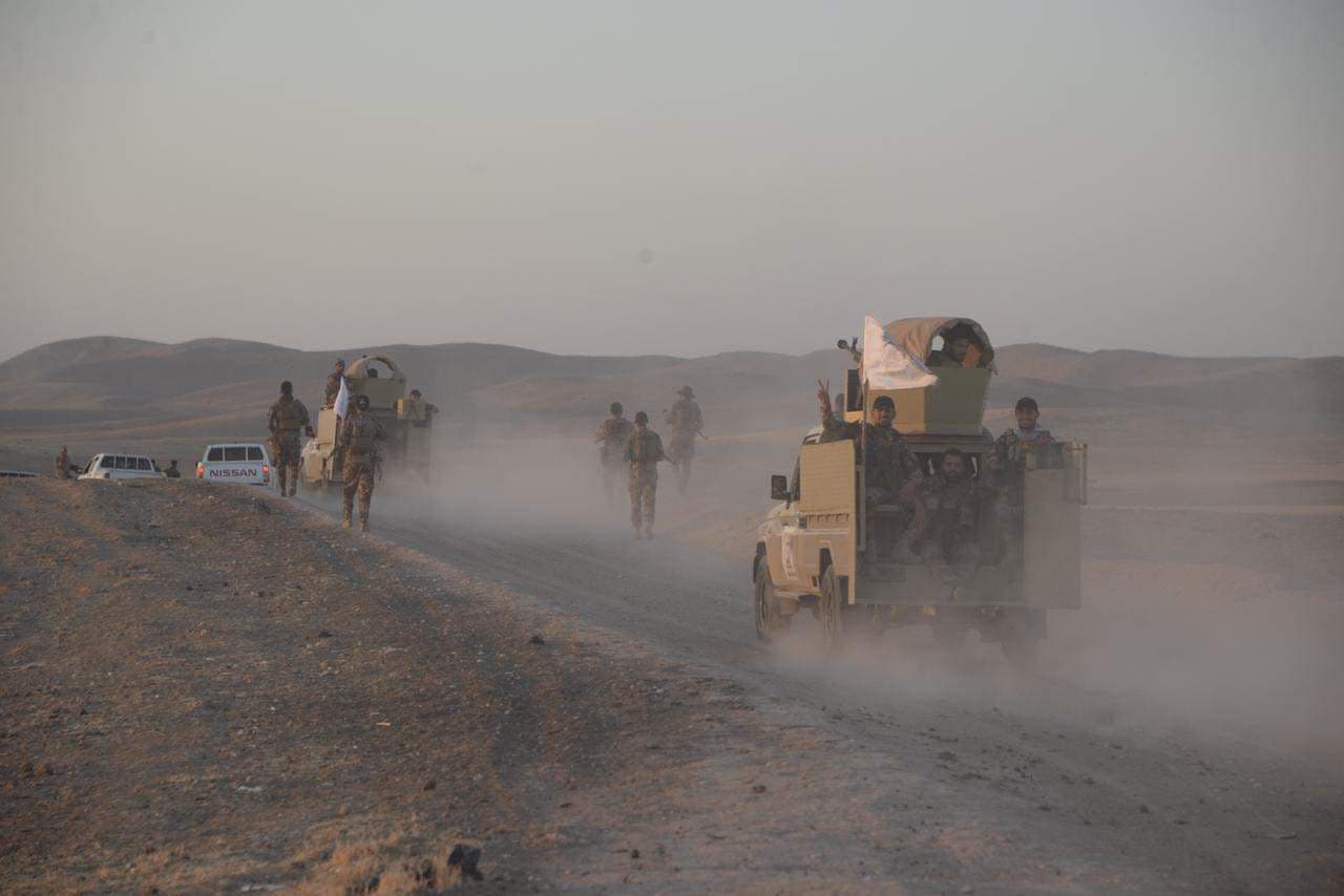 انطلاق عملية أمنية في صحراء الحضر جنوب الموصل