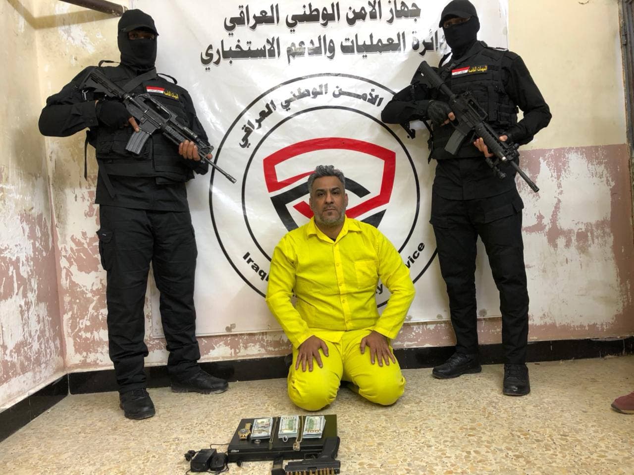 بالصور.. الامن الوطني يعتقل "صباح الكناني" في بغداد