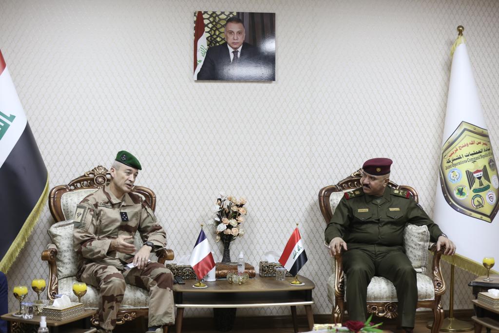 فرنسا تعلن استعدادها لتقديم الدعم الكامل للقوات الامنية العراقية (صور)