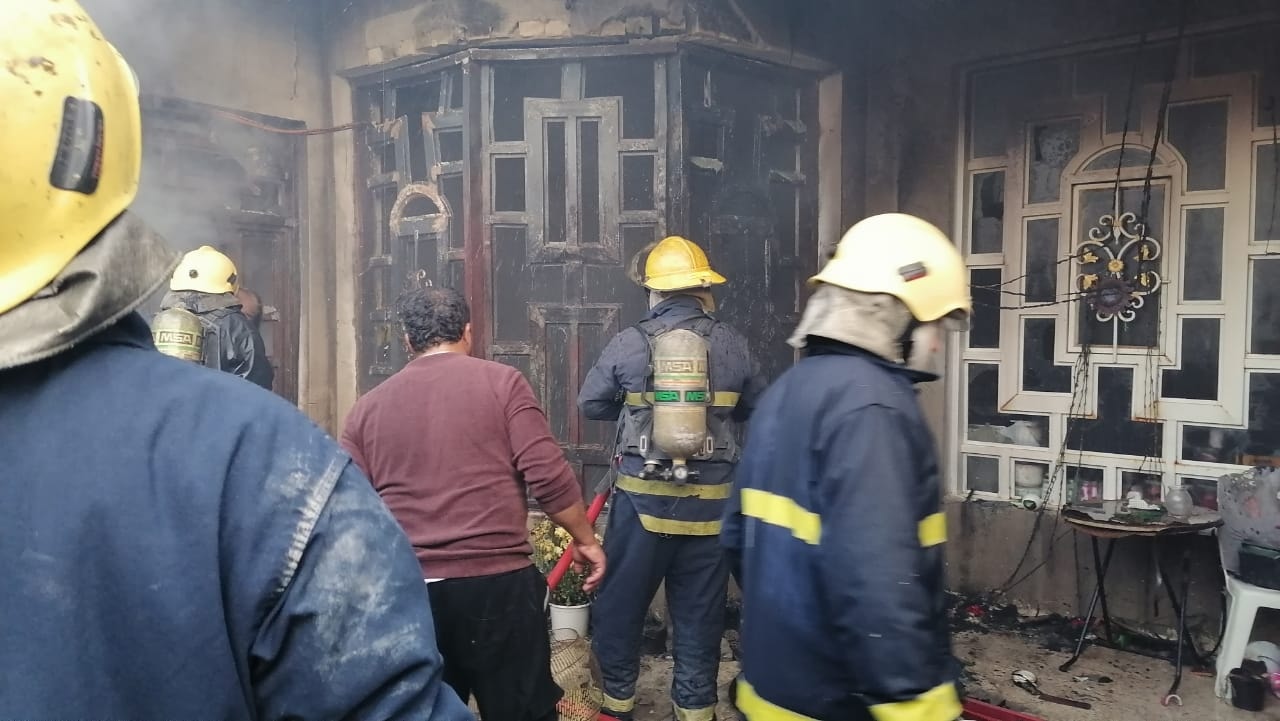 "تم منع كارثة".. مصرع امرأة بانفجار قناني اوكسجين في احد المنازل بالنجف (فيديو)