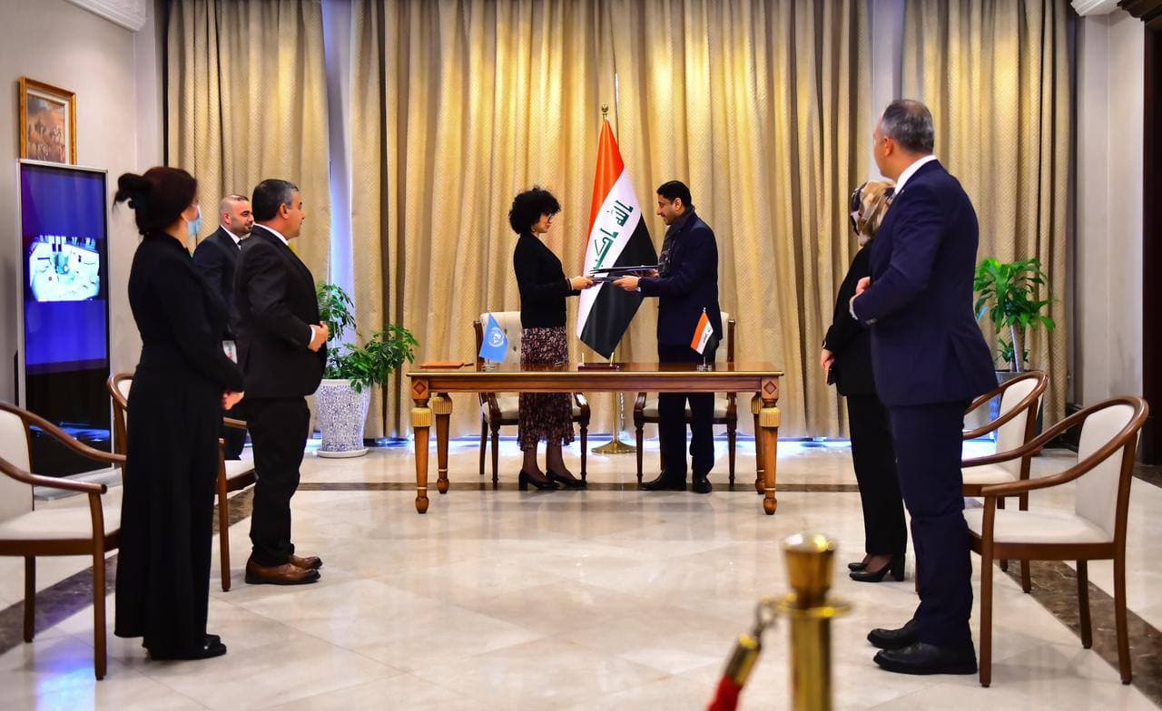 العراق يُوقّع مذكرة تعاون مشترك مع صندوق الأمم المتحدة للسكان