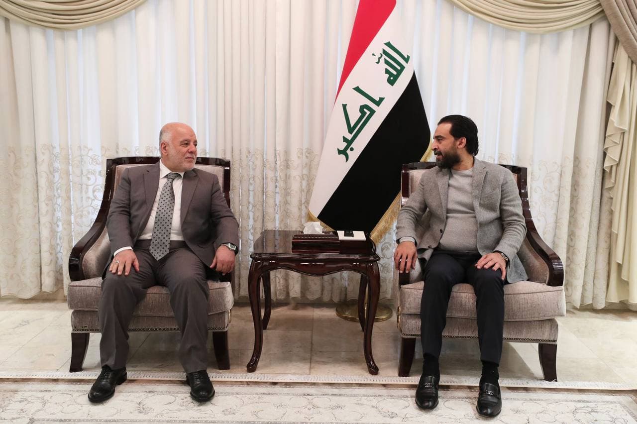 العبادي يترأس وفد الإطار التنسيقي للقاء الحلبوسي (فيديو)