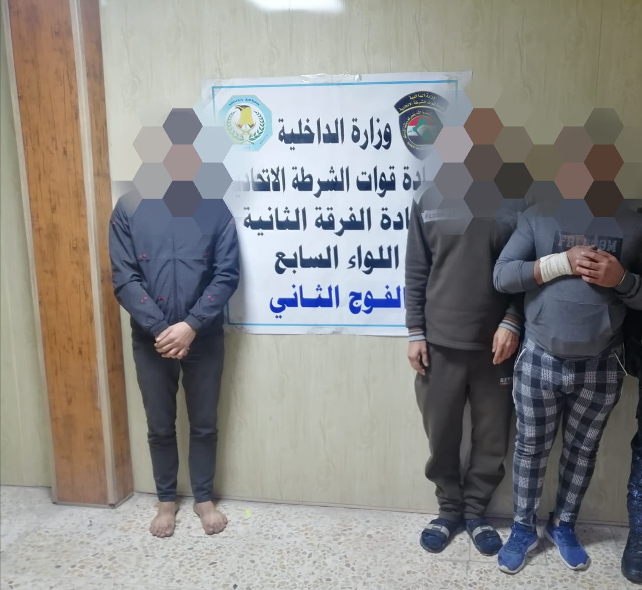 فض نزاع عشائري والقبض على مثيريه بجانب الكرخ في بغداد