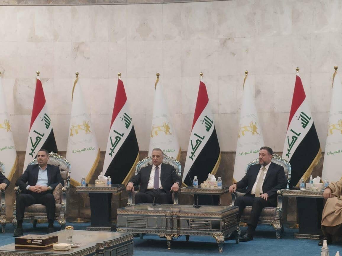 تحالف "السيادة" يدعم الولاية الثانية للكاظمي