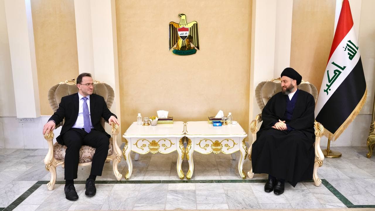 الحكيم خلال استقباله السفير الروسي: ندعو موسكو وكييف الى حل الإشكالات العالقة عبر الحوار