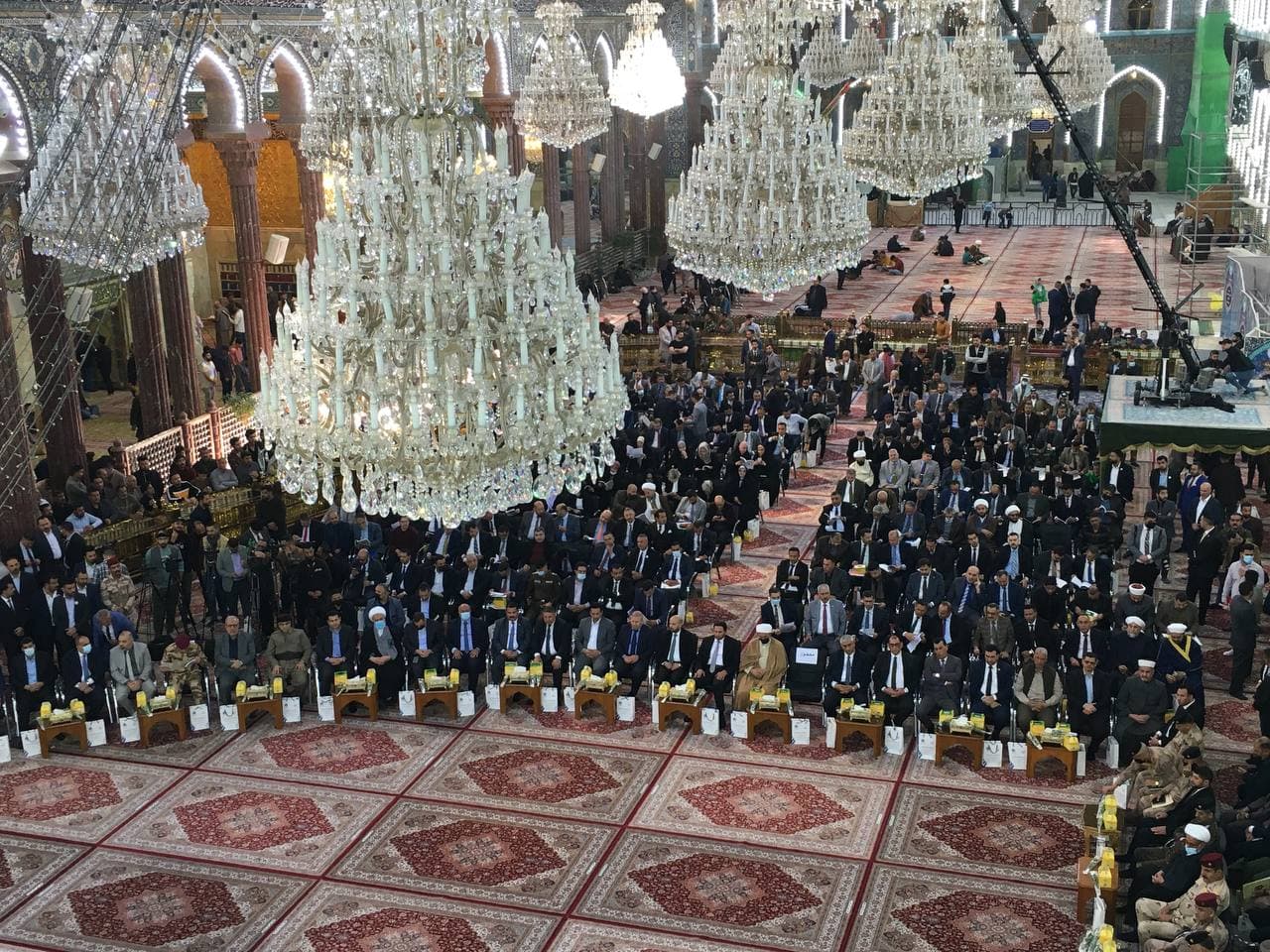 بحضور ممثل المرجع السيستاني.. انطلاق المؤتمر الوطني الاول للحد من التطرف والارهاب في الصحن الحسيني الشريف (فيديو)